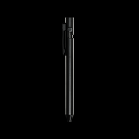 INVENTERY Bolt Action Pen V.03 — machined Zirconium EDC pen, angled view